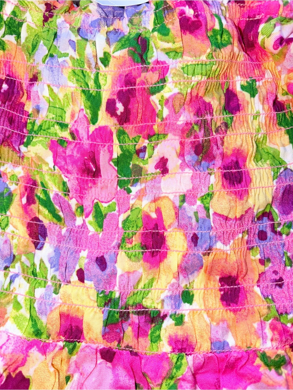 NWT The Children's Place Pink and Purple Floral Dress Flowers 5/6 New - Picture 6 of 8